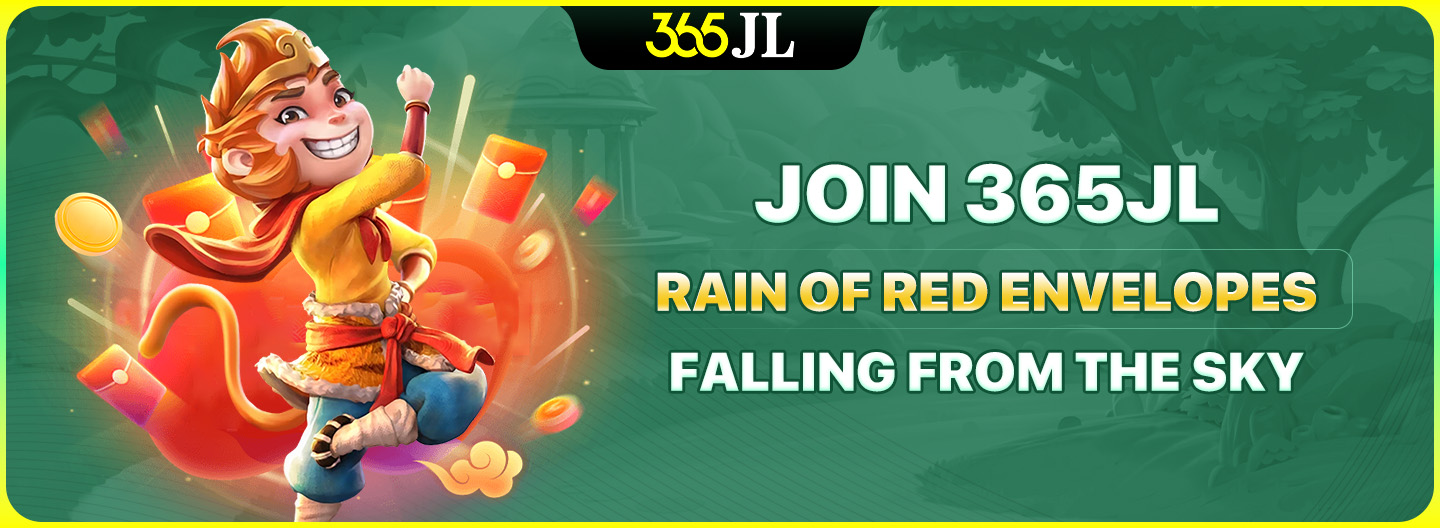 Join Jili7 Rain of red envelopes Falling from the sky